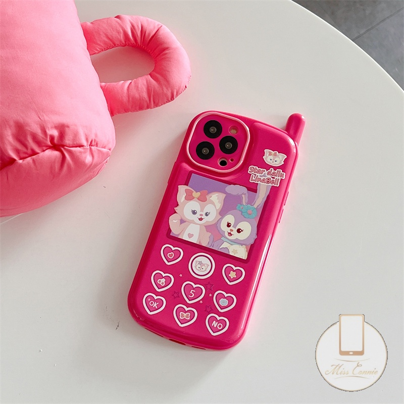 Ốp Điện Thoại TPU Mềm Họa Tiết Disney Linabelu StellaLou Cho iPhone 11 12 13 14 Pro MAX 7 8 Plus XR X XS MAX SE 2020