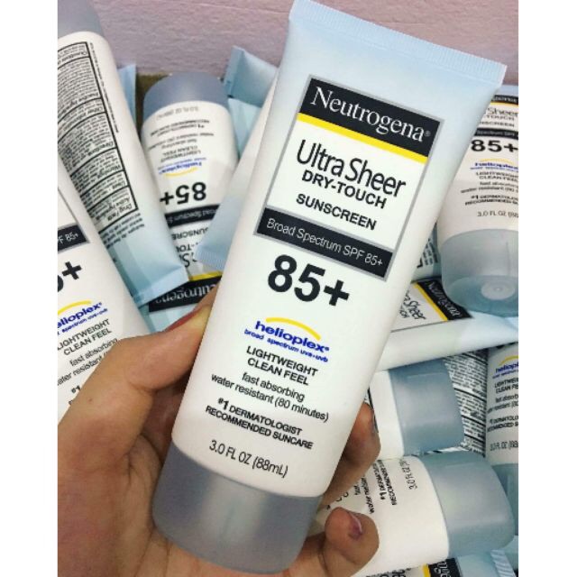 Kem chống nắng Neutrogena Ultra Sheer 85+ Chính hãng