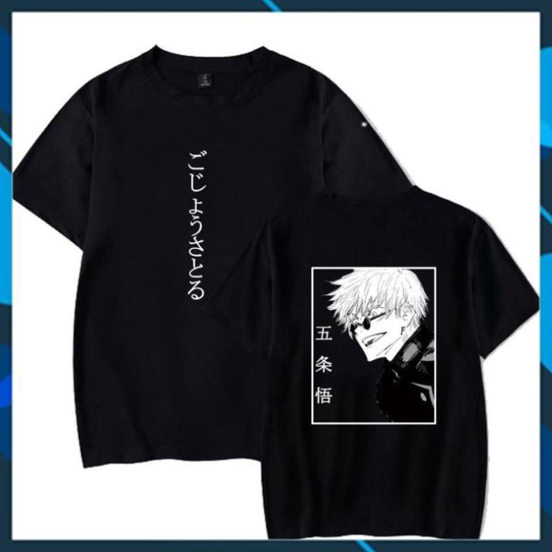 GIÁ TẠI XƯỞNG   Mẫu áo thun Satoru Gojo Anime độc đẹp siêu ngầu