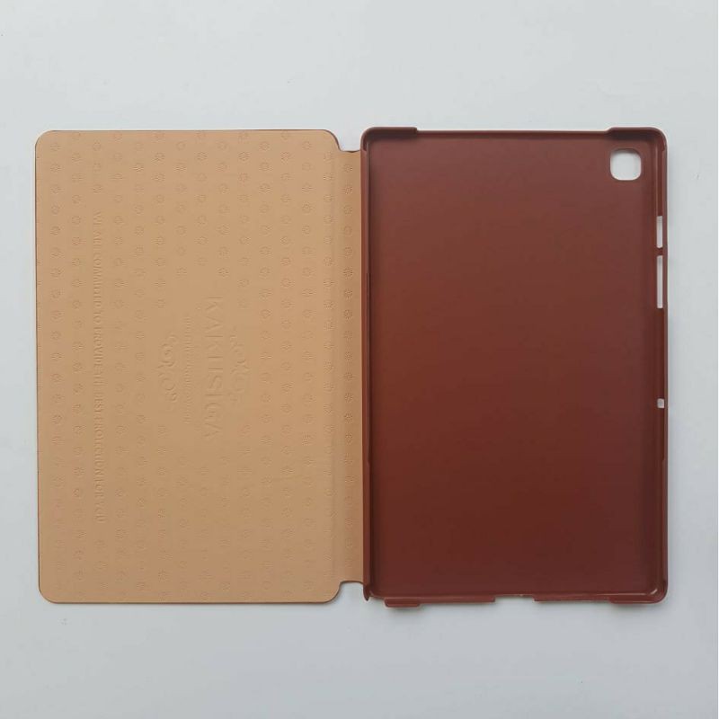 CHÍNH HÃNG  Bao da TRƠN KAKU và KÍNH cường lực bảo vệ màn hình Samsung Galaxy Tab A7 10.4 SM-T500/T505 (Kèm ảnh thật)