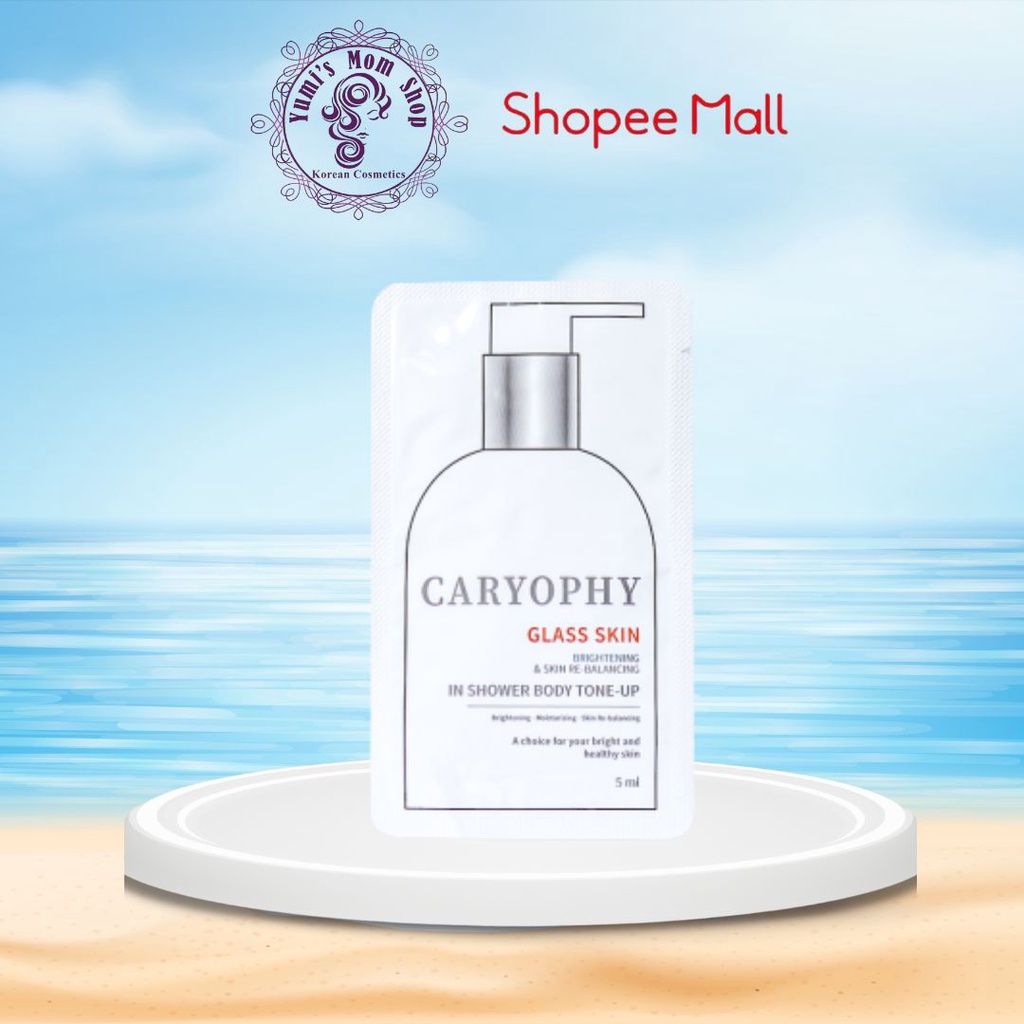 (MINISIZE) Kem dưỡng trắng boy caryophy glass skin 3in1 5ml
