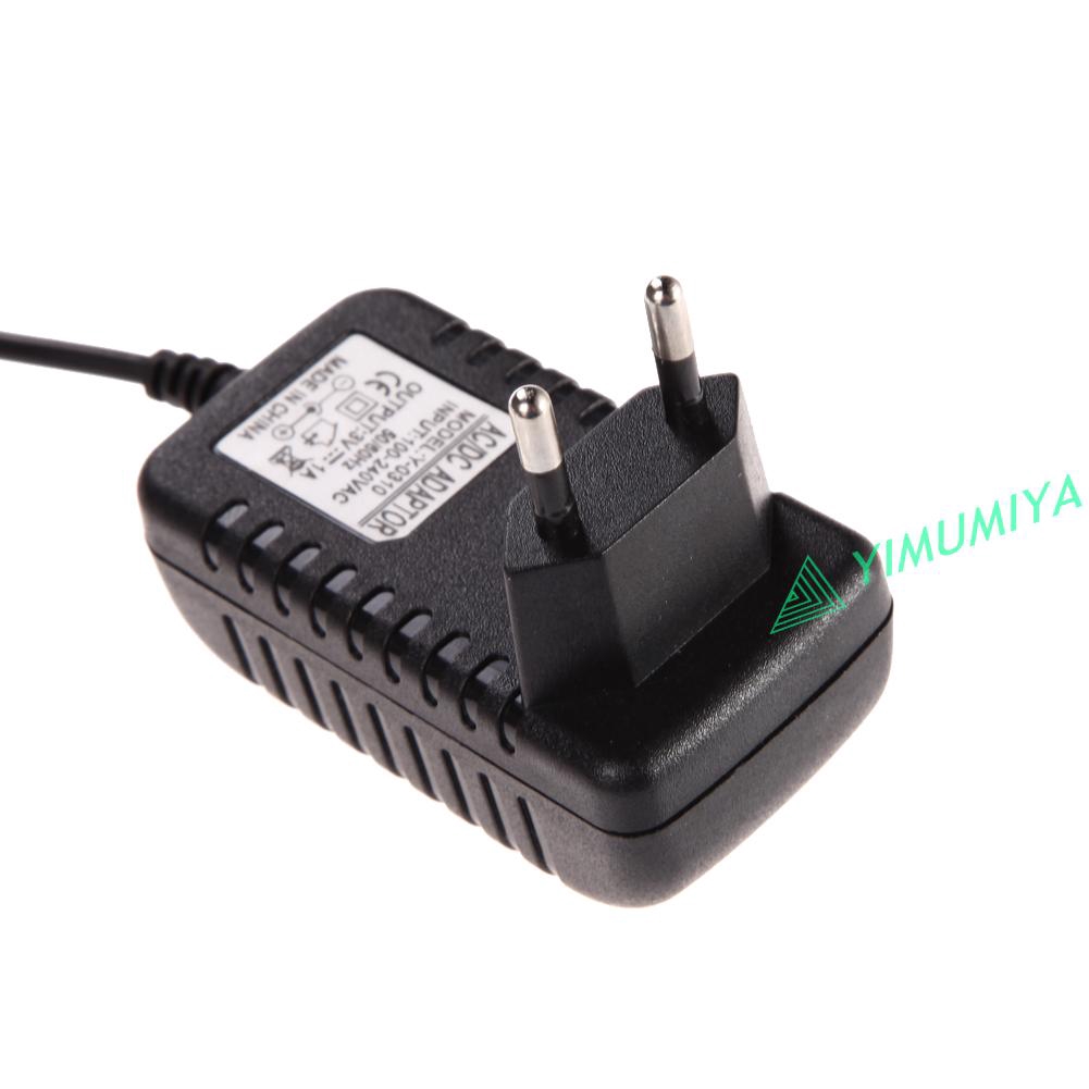 Bộ Sạc Phích Cắm Eu Ac 100-240v Dc 5.5x2.5mm 3v 1a 1000ma