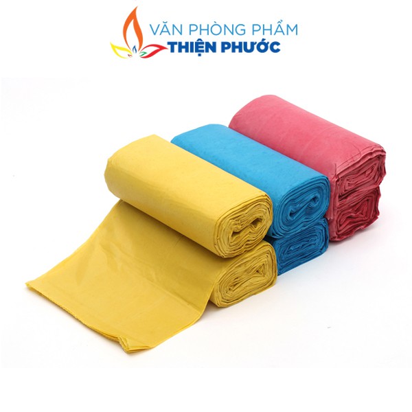 Bao rác cuộn tiểu trung đại Tân Thành 1kg - 1 lốc 3 cuộn THIỆN PHƯỚC