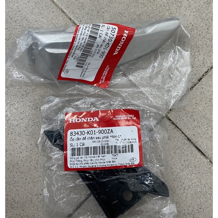 Cần để chân sau để chân sau trái phải sh 125.150 sh mode chính hiệu honda