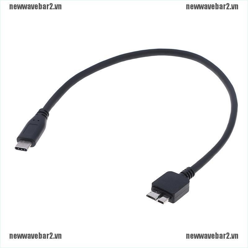Dây Cáp Chuyển Đổi usb c Sang micro usb type c Sang micro b Cho Ổ Đĩa Cứng hdd