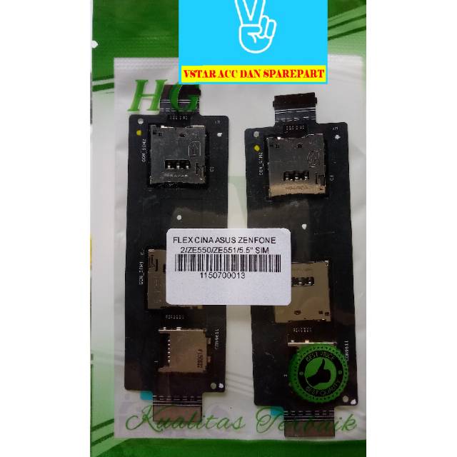 Simcard Asus Zenfone 2 Ze551Ml Dualsim + Mmc Ori