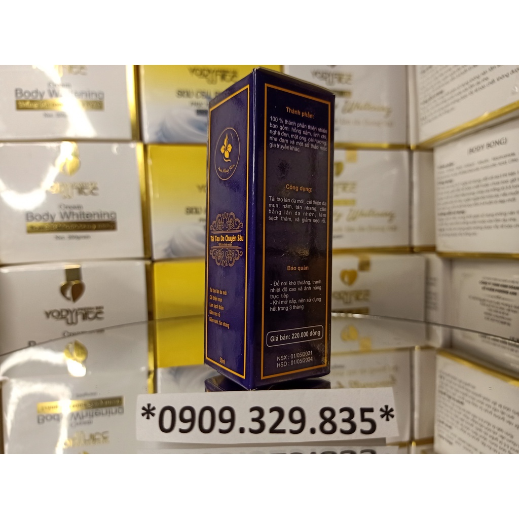 TÁI TẠO DA ĐƠN HỒNG SÂM 30 ML - SẠCH MỤN THÂM NÁM TÀN NHANG