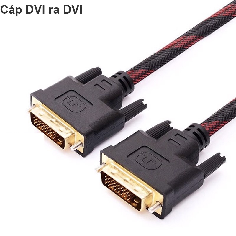 Dây Cáp DVI to DVI ( 24+1) dài 10m truyền tín hiệu tốt, tương thích với nhiều thiết bị công nghệ cao cấp -  Hàng chíhãng