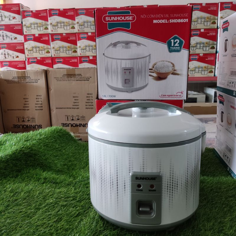Nồi cơm điện Sunhouse shd 8607W( 1,8), 8601(1.8) lít hàng chính hãng giá rẻ