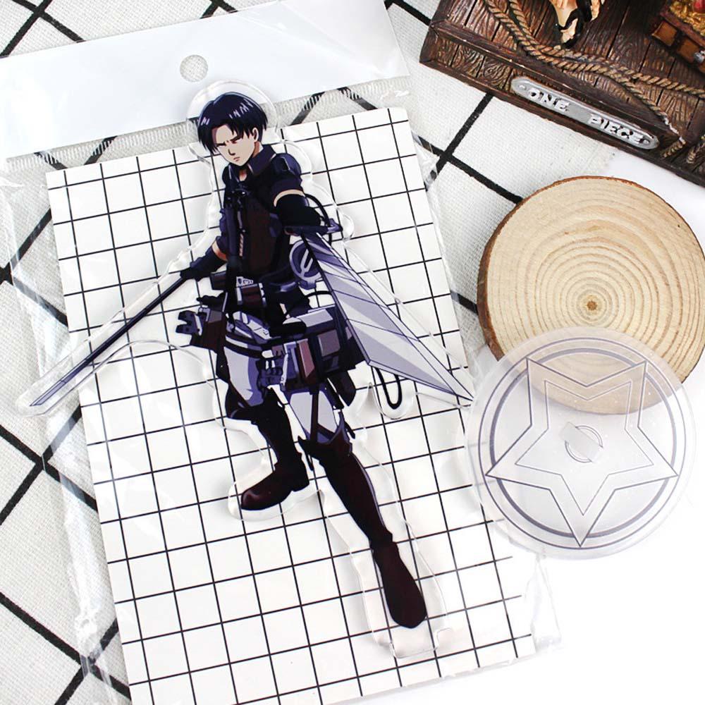 Mô Hình Nhân Vật Levi Ackerman Eren Jaeger Trong Attack on Titan Đứng Được 1