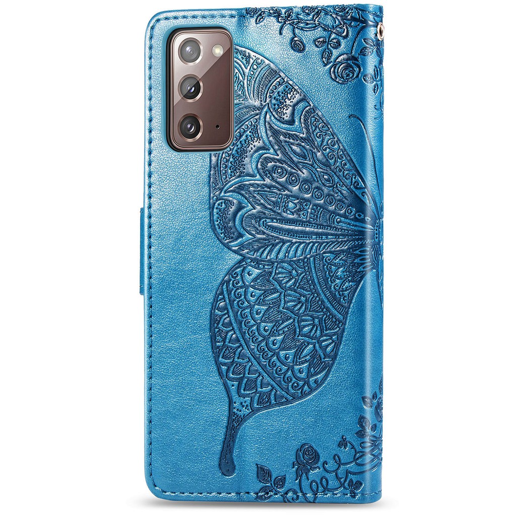 Case for Samsung Galaxy S20 FE / Note 20 / Note 20 Ultra / S20 / S20 Plus / S20 Ultra / S10 / 10 Plus, Butterfly Flip Cover for Samsung Galaxy S20 FE / Note 20 / Note 20 Ultra / S20 / S20 + / S20 Ultra / S10 / S10 +