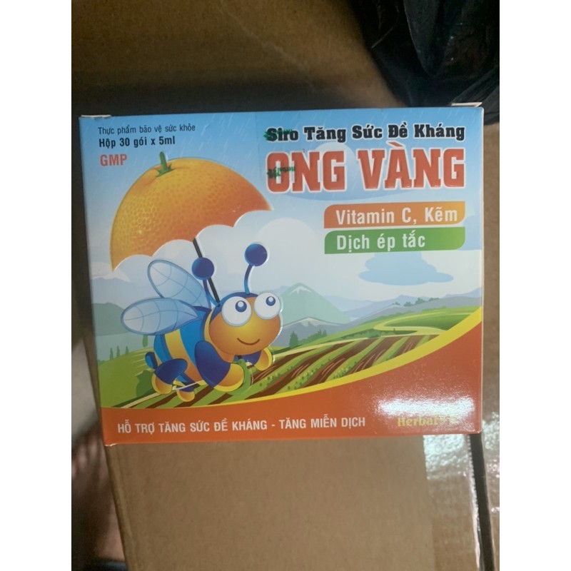 Siro Tăng Sức Đề Kháng Ông Vàng