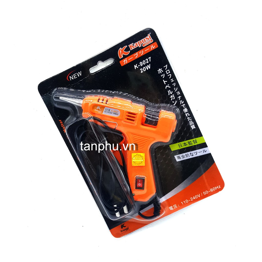 SÚNG BẮN KEO NẾN MINI KAPUSI 20W