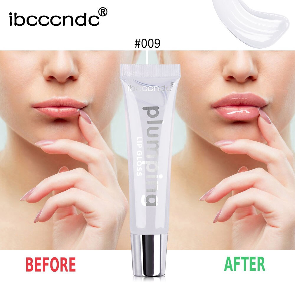 Moisturizing  Lip Plumper Gloss Plumping Lip Gloss Glitter Nutritious Liquid Lipstick Cherry Mineral Oil Clear Lipgloss | BigBuy360 - bigbuy360.vn