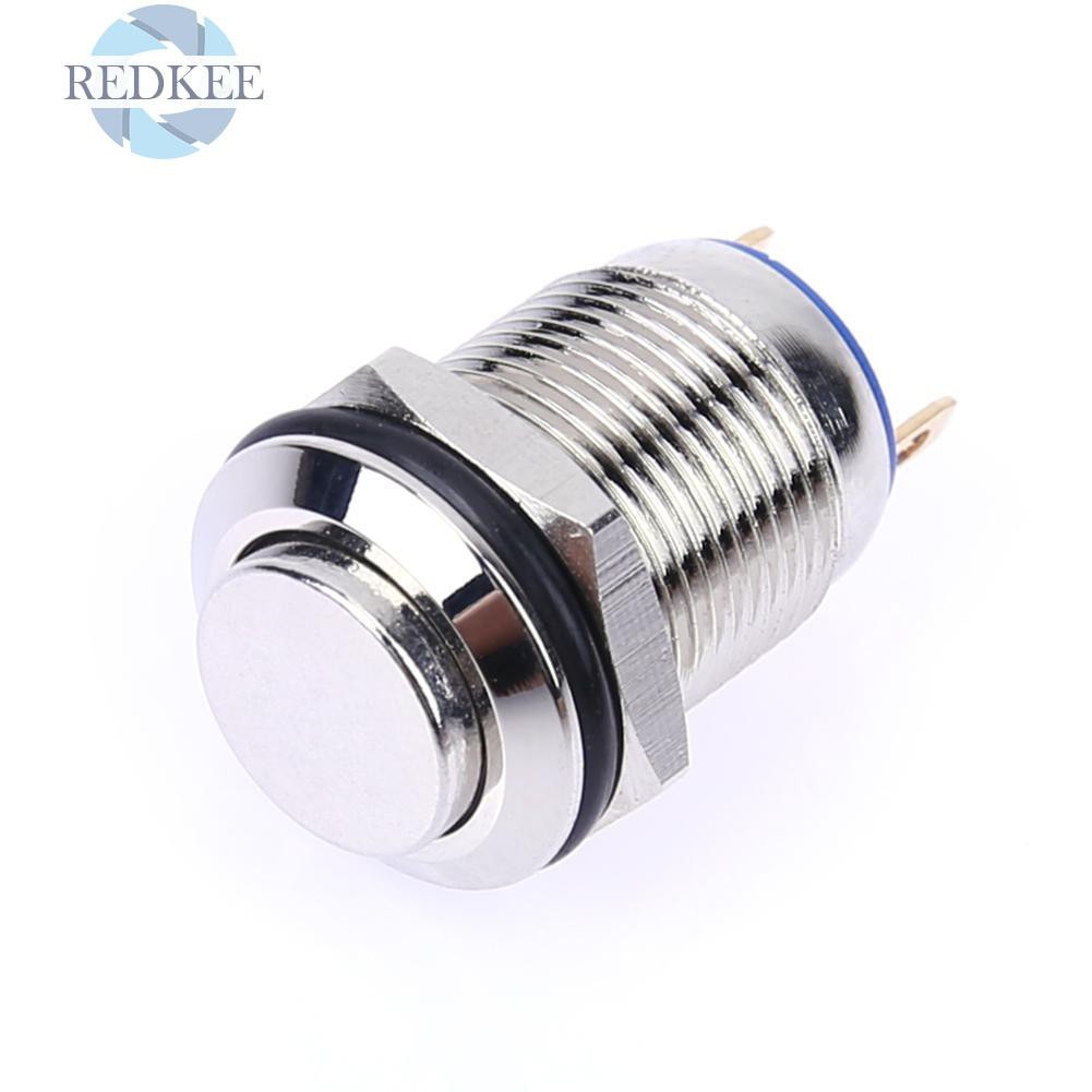 Công tắc nút bấm 12mm bằng kim loại chống nước hiệu quả