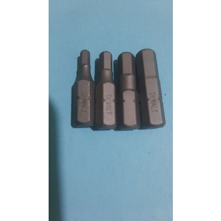 Đầu lục giác 3,4,5,6mm Dewalt chính hãng