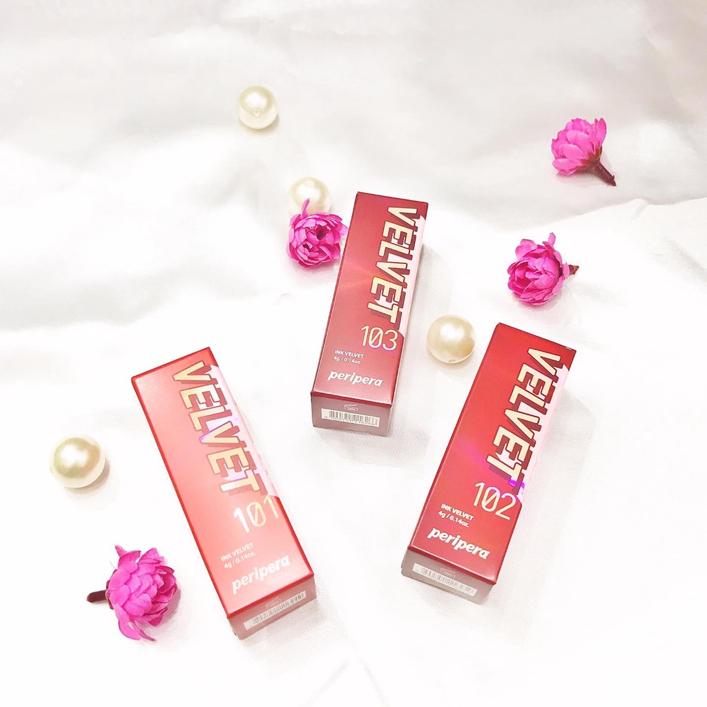Son kem lì Peripera Ink Velvet Lip Tint 4g