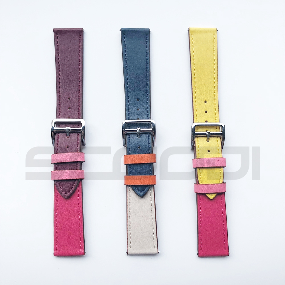 Dây Đeo Bằng Da Cho Đồng Hồ Thông Minh Xiaomi Huami Amazfit bip Lite 1S bip 3 / bip u pro / bip