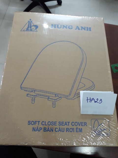 HA23 - Nắp bồn cầu VUÔNG rơi êm THÁO LẮP NHANH