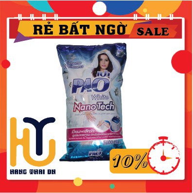 [VOUCHER5%] Bột Giặt PAO Thái Lan chính hãng 4,1KG siêu tiết kiệm dùng cho cả gia đình