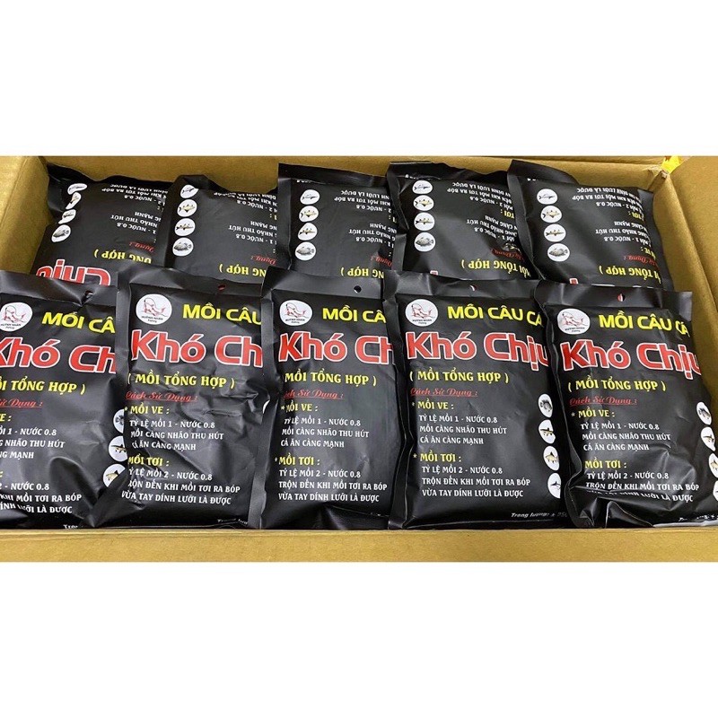 mồi câu cá khó chịu 250gram
