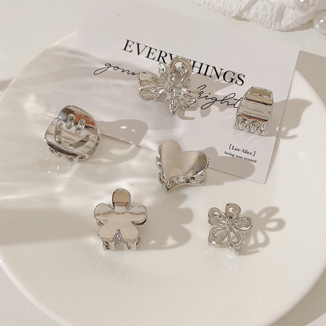 Kẹp Tóc Đơn Giản Dễ Thương Phong Cách Hàn Quốc