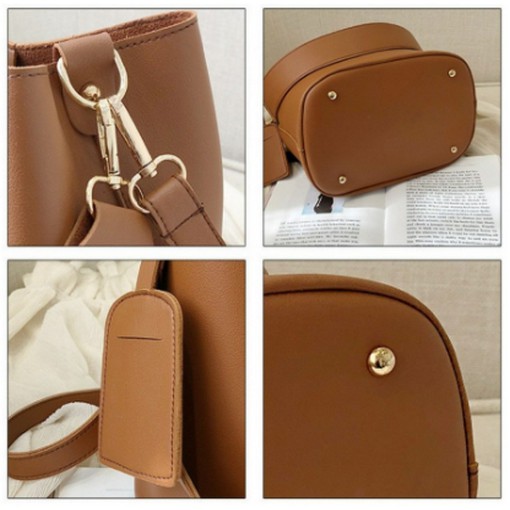 Túi Đeo Chéo Nữ Thời Trang- tặng kèm túi nhỏ đựng phụ kiện 2021 | BigBuy360 - bigbuy360.vn