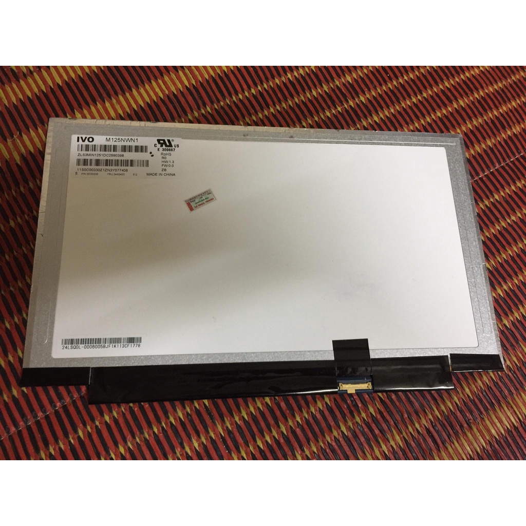 Màn hình thinkpad x240 x250 x260 tối đen bán xác- màn hình 12.5 led mỏng 30p