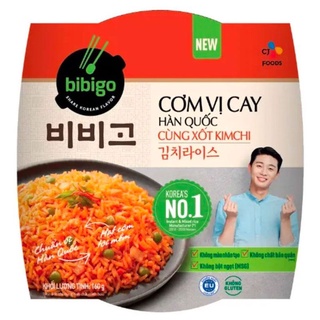 Cơm kim chi vị cay hàn quốc bibigo hộp 160g