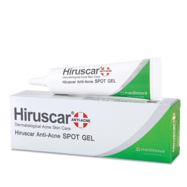 Gel Xử Lý Mụn Hiruscar Anti-Acne Spot Gel 10g