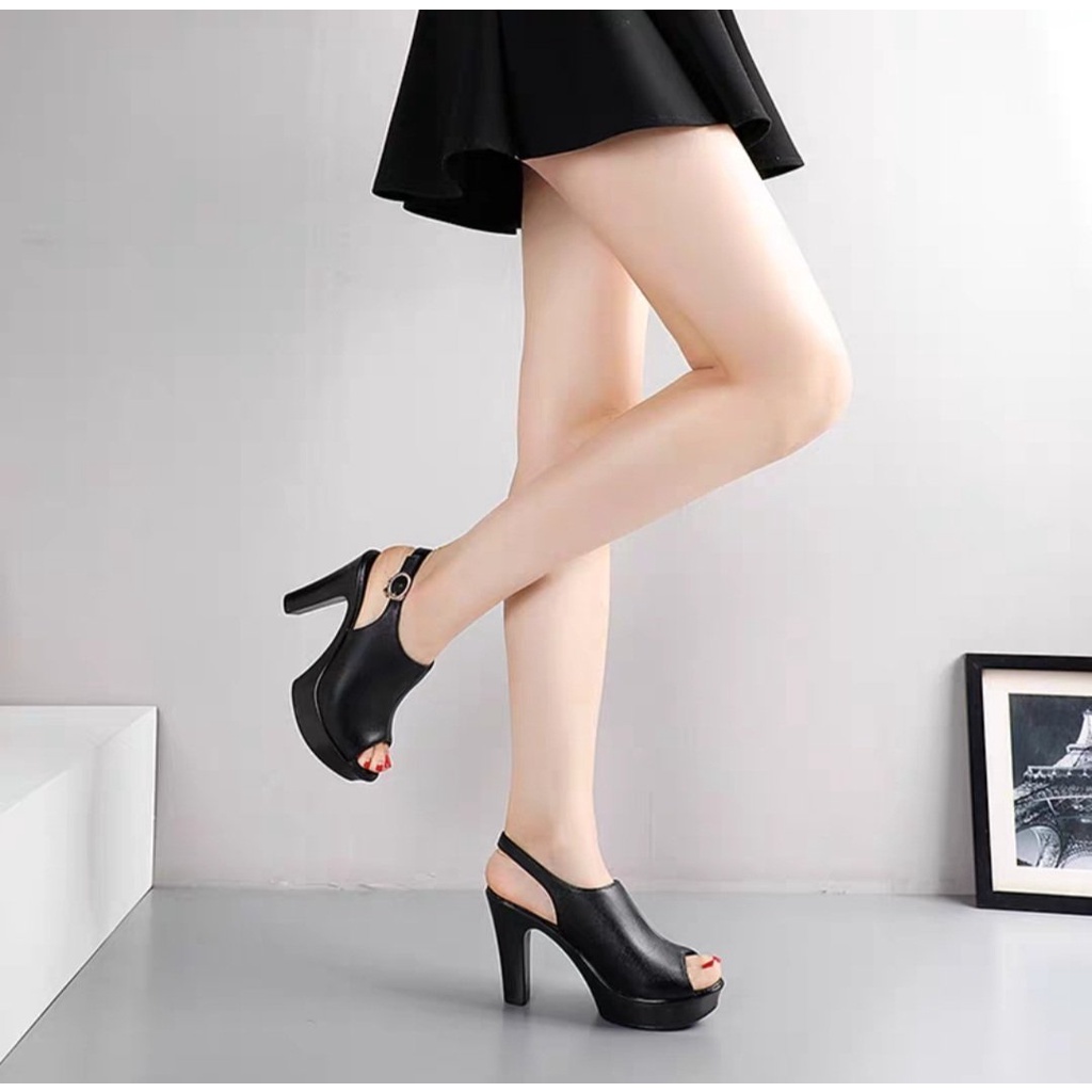 Giày bốt quai hậu CAO CẤP SIÊU ÊM