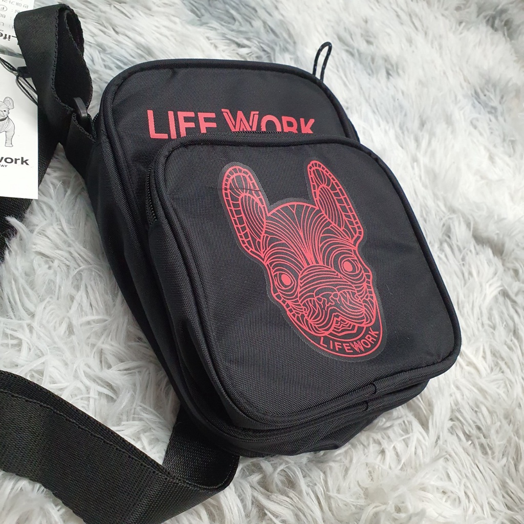 Túi Đeo Chéo LIFEWORK LK2 Logo Mini Bag Full Tag Code