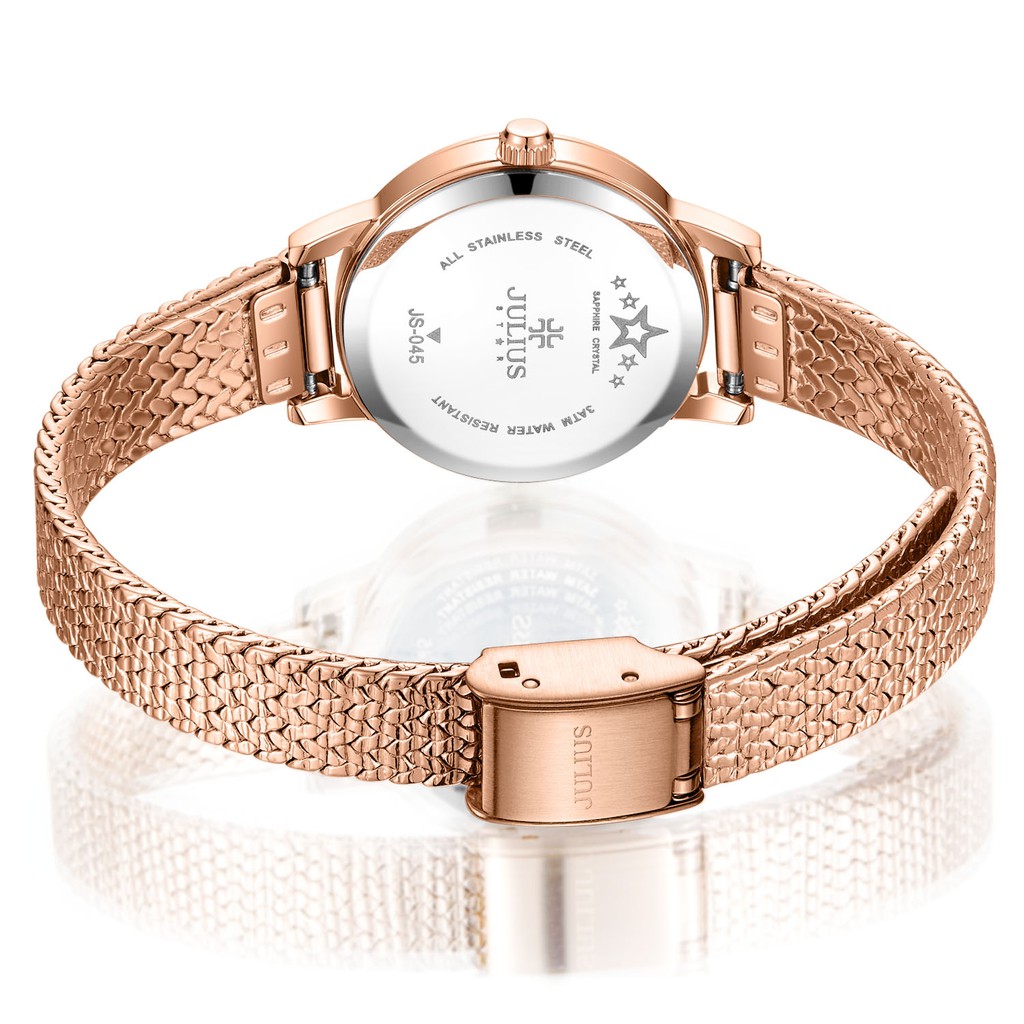 Đồng hồ nữ Julius Star JS-045 kính Sapphire | Julius Official