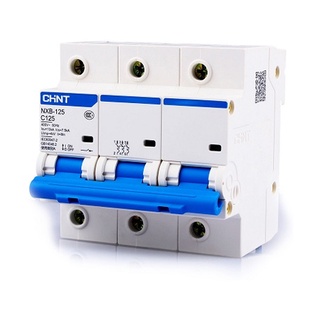 Mcb chint nxb-125 3p 125a 10ka|aptomat tép 3 pha 125a 10ka