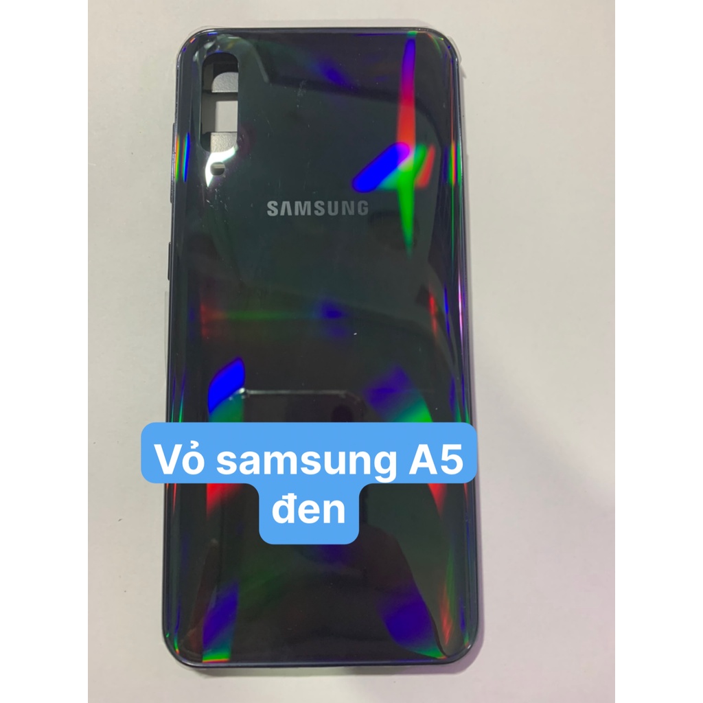 Bộ xương vỏ samsung A50 - (gồm lưng, xương, sườn, phím, cụm kính camera)