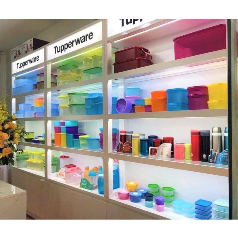 Bộ hộp TUPPERWARE ngăn mát combo 9 món