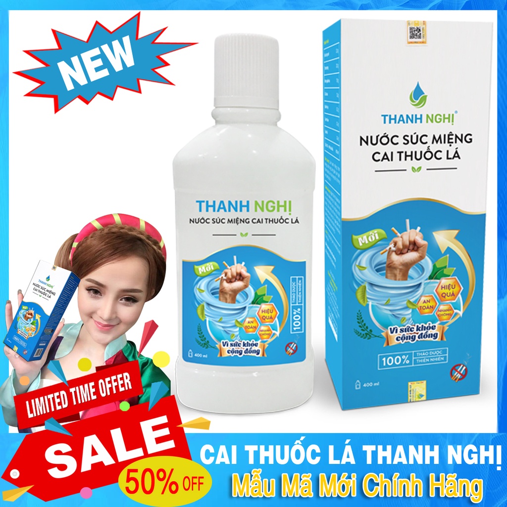 Cai Thuốc lá Thanh Nghị 100% từ thảo dược thiên nhiên, an toàn