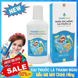 🔹 Cai Thuốc lá Thanh Nghị 100% từ thảo dược thiên nhiên, an toàn, hiệu quả chỉ sau 7 ngày sử dụng