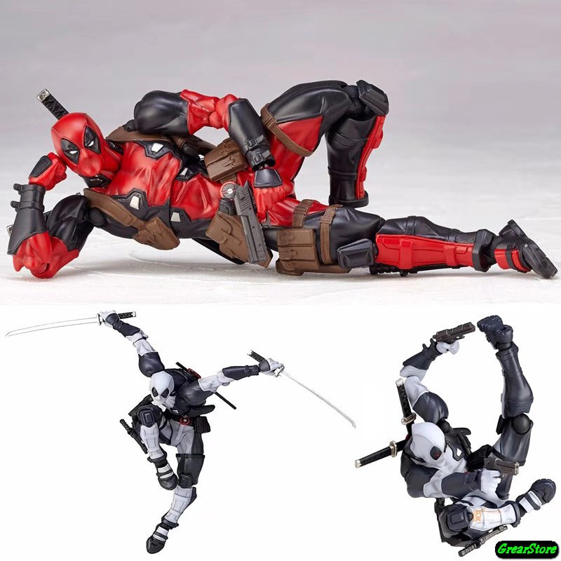 ( HÀNG CÓ SẴN ) MÔ HÌNH YAMAGUCHI DEADPOOL VÀ DEADPOOL X-FORCE VER FIGMA CỬ ĐỘNG ĐƯỢC