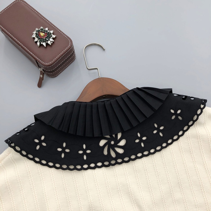 Cổ Áo Giả Viền Bèo Cổ Rùa Phong Cách Goth Thời Trang Cho Nữ