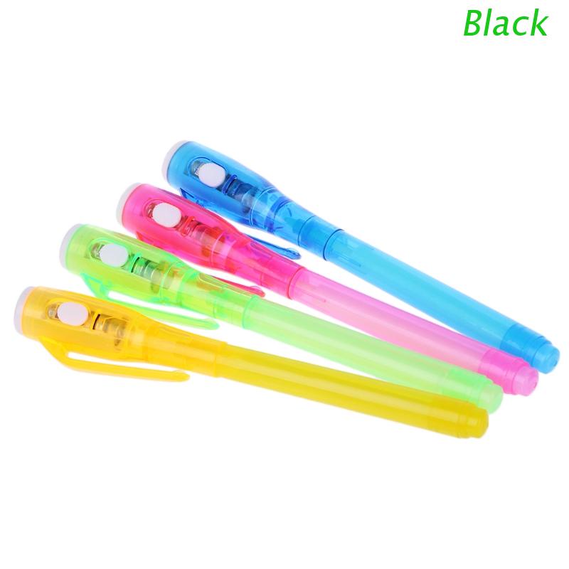 Bút Mực Đen Tàng Hình Thần Kỳ Có Đèn UV