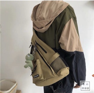 Túi dù đeo chéo đi học
