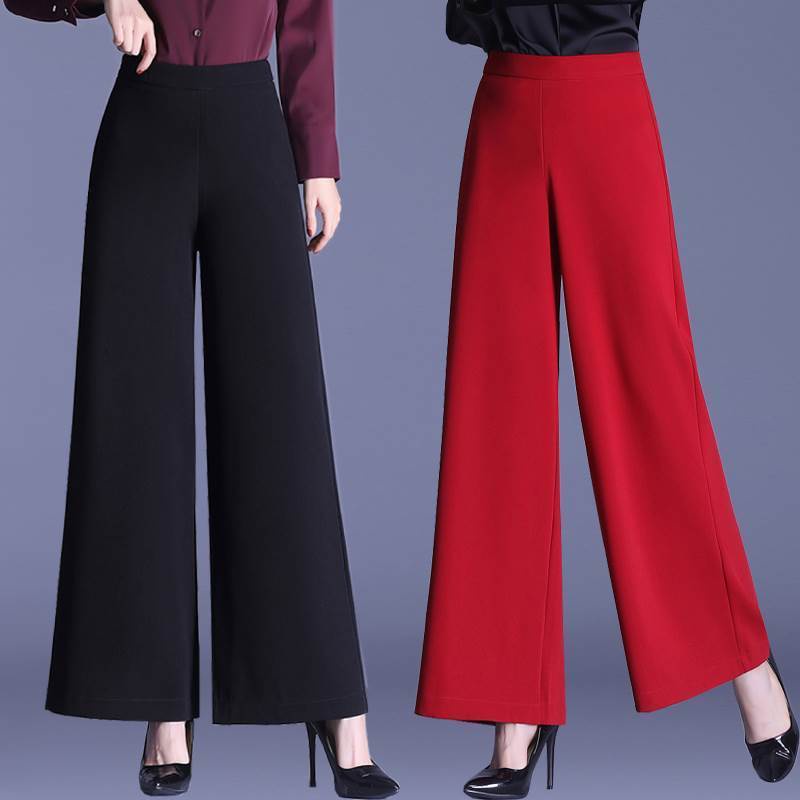 Quần Ống Rộng Palazzo Plus Size M-6XL Cho Nữ