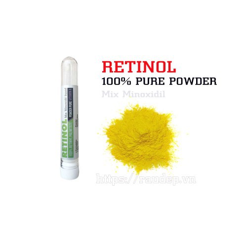 Retinol Mix Minoxidil Hổ Trợ Mọc Râu, Tóc