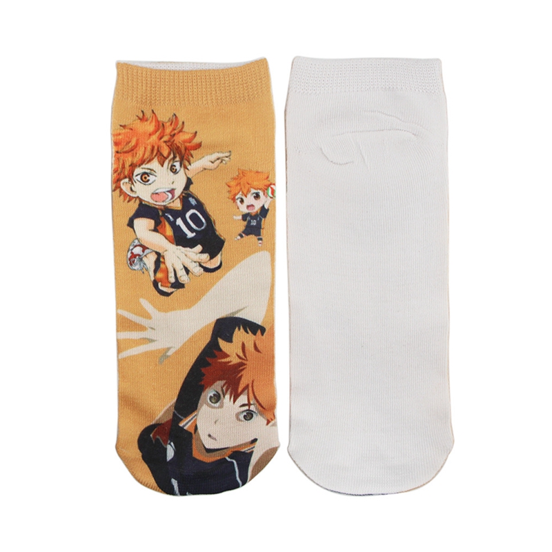 Tất Cotton Hoạ Tiết Anime Haikyuu