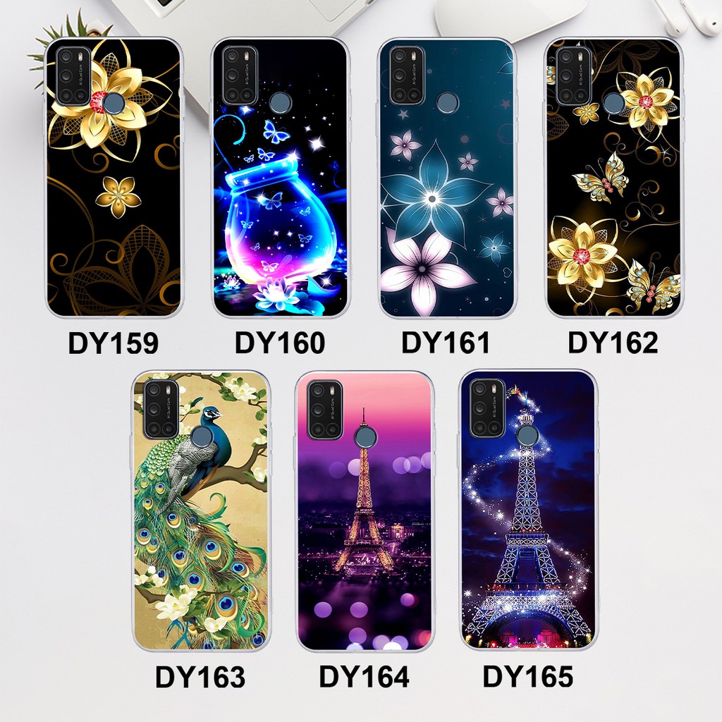 Ốp lưng SILICON điện thoại VSMART JOY 3 - JOY 4 in hình hoa - Doremistorevn