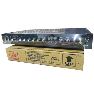 Vang karaoke Văn Thìn W2003S Digital Echo Mixer + Tặng cable AV