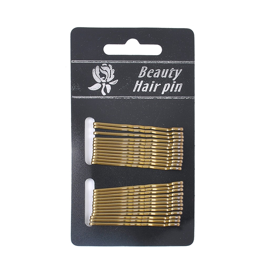 Set 24 kẹp tóc kim loại đơn giản