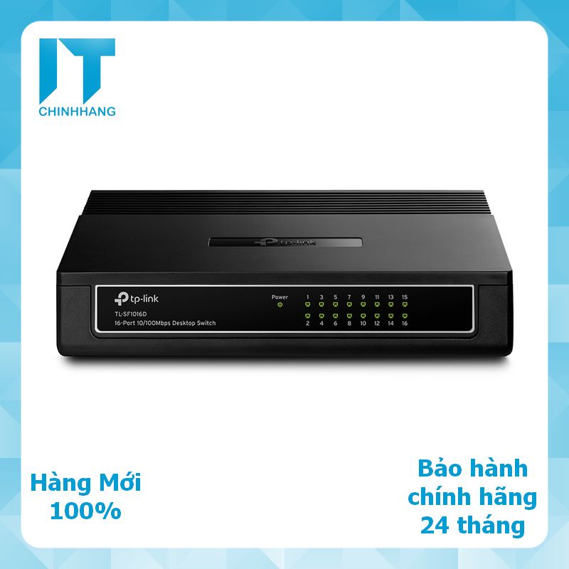 Switch Tp-Link SF1016D 16 Cổng 10/100Mbps - Hàng Chính Hãng