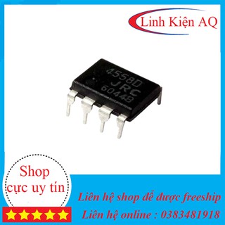 IC Khuếch Đại 4558D DIP8- Linhkienqt